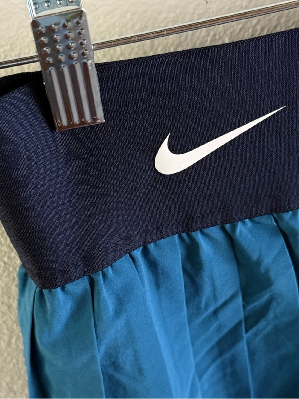 Nike Blue Tennis Skirt or Skort with Signature Swoosh Sz S - Picture 4 of 9